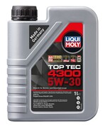 2323 LIQUI MOLY Motorový olej Top Tec 4300 5W-30 - 1 litr | 2323 LIQUI MOLY