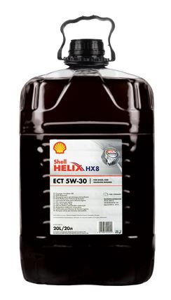 550048376 SHELL Motorový olej Helix HX8 ECT 5W-30 - 20 litrů (Ecopack) | 550048376 SHELL