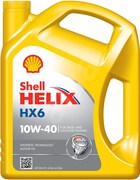 550053776 SHELL Motorový olej Helix HX6 10W-40 - 4 litry | 550053776 SHELL
