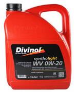 49460-K007 DIVINOL Motorový olej Syntholight WV 0W-20 - 5 litrů | 49460-K007 DIVINOL