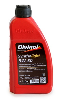 49510-C069 DIVINOL Motorový olej Syntholight 5W-50 - 1 litr | 49510-C069 DIVINOL