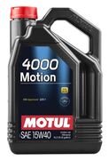 100294 MOTUL Motorový olej 4000 MOTION 15W-40 - 4 litry | 100294 MOTUL