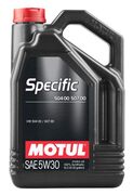 106375 MOTUL Motorový olej SPECIFIC 504 00/507 00 0W-30 - 5 litrů | 106375 MOTUL