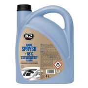 K627 K2 Zimní kapalina do ostřikovačů NANO SPRYSK (-18°C) - 4 litry | K627 K2